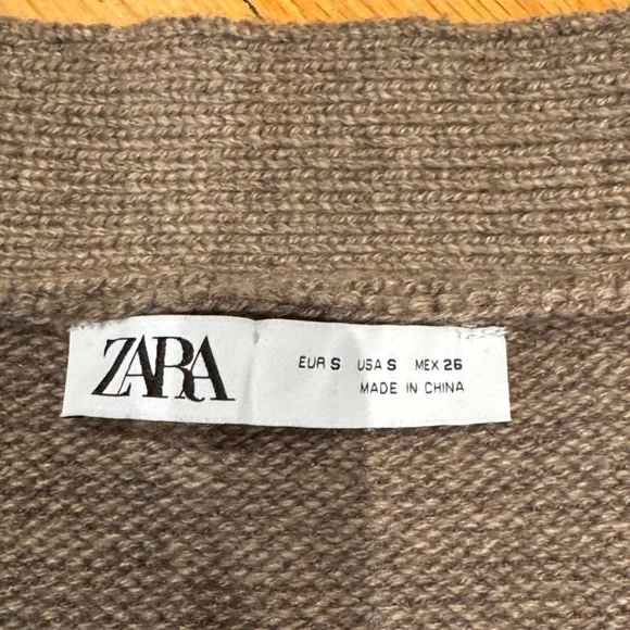 Zara oversized sweater vest stock - Picture 4 of 5